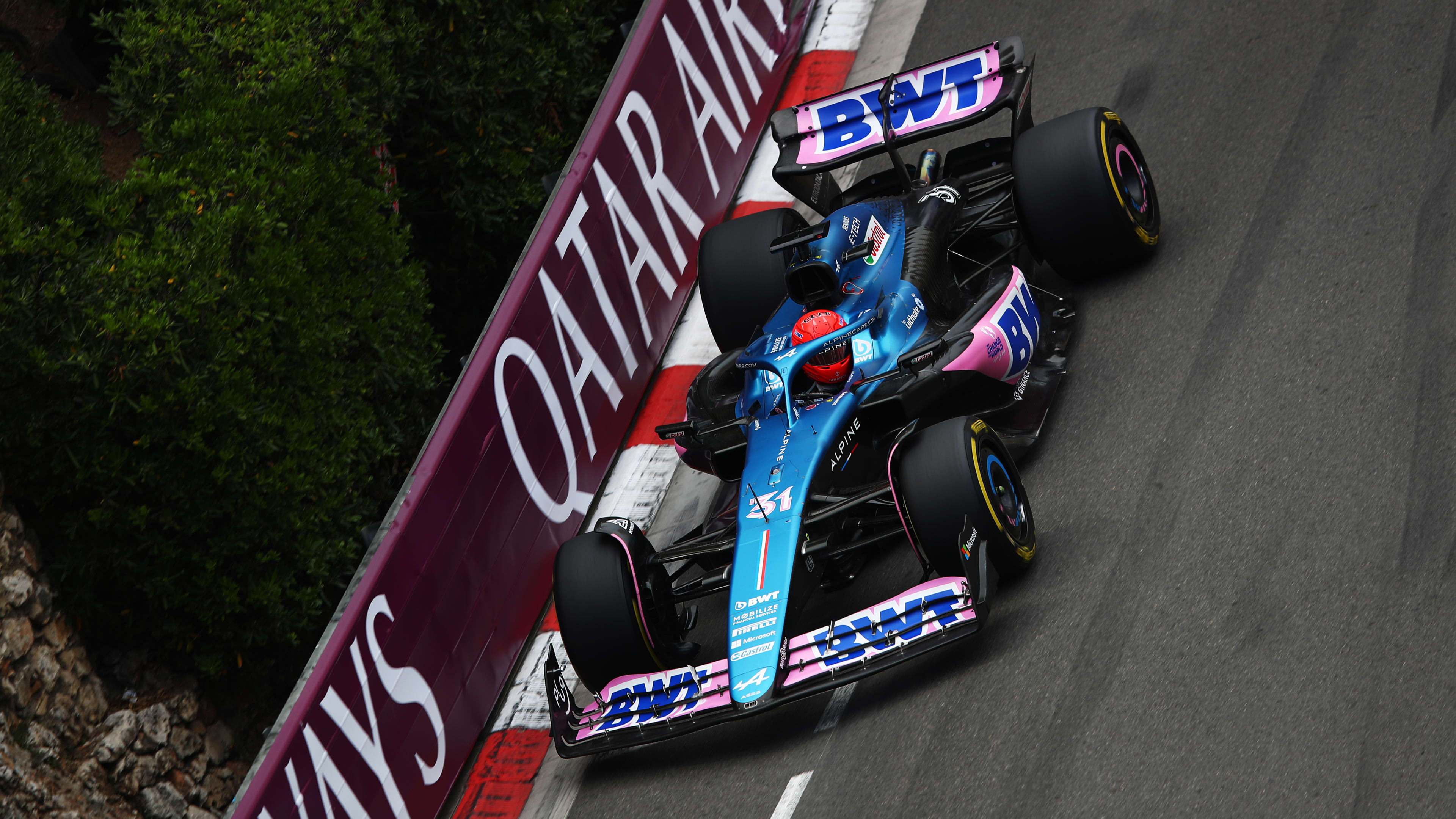 MONTE CARLO, MONACO - MAY 26:
Esteban Ocon (FRA), BWT Alpine F1 Team competes during the practice